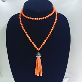 Orange Necklace 